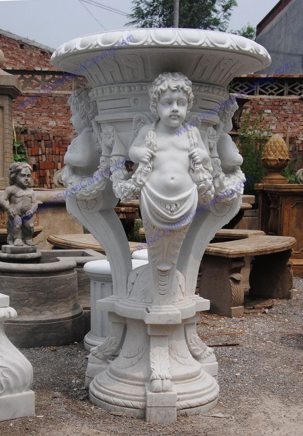 Stone statue flower pots,   ,   ,   ,     