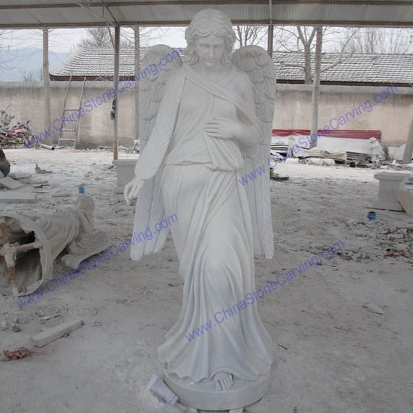 Archangel statues, stone Archangel statues, marble Archangel statues, garden Archangel statues, Archangel statue sculpture