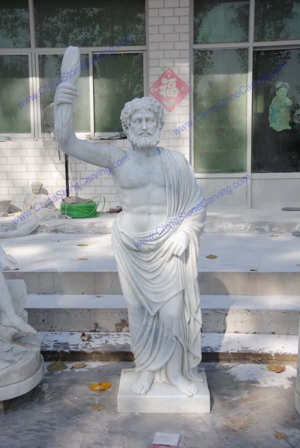 Zeus Jupiter statue, marble Zeus Jupiter, stone Zeus Jupiter, ,        
