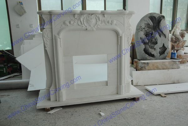  Marble French mantel
