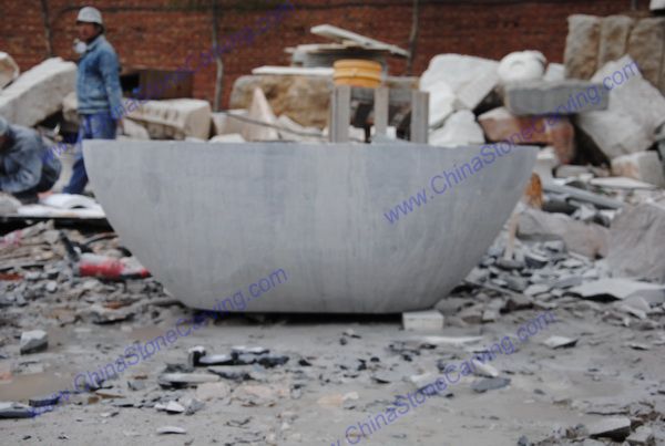   stone bath tub