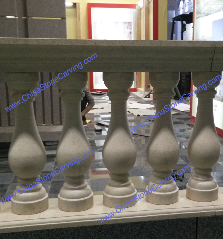 Limestone balustrade,        ,                        ,                        ,                        