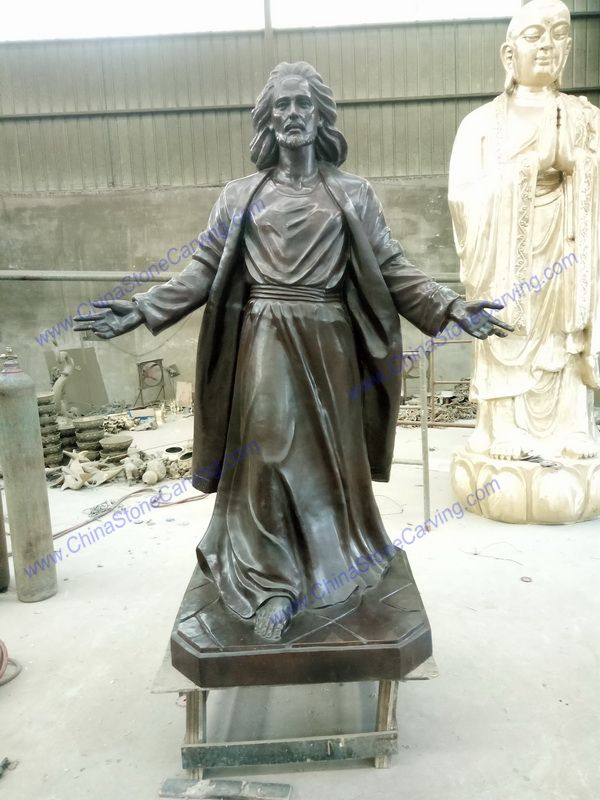  Bronze Jesus statue